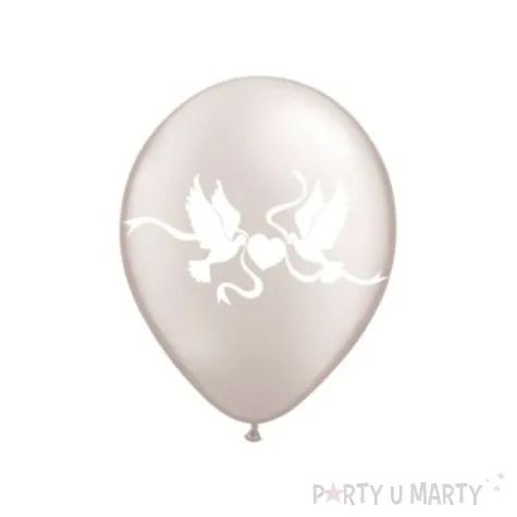 balony 14 crystal clear golabki 6 szt