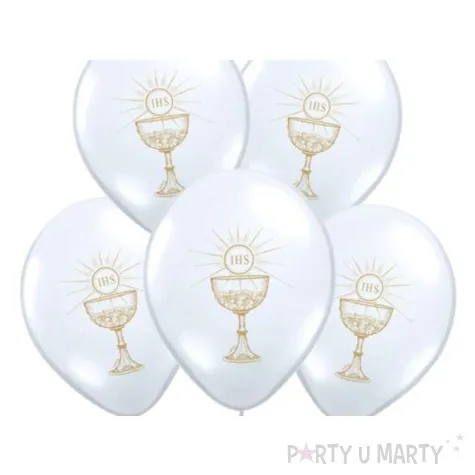 balony 14 ihs belbal pastel white 1 szt