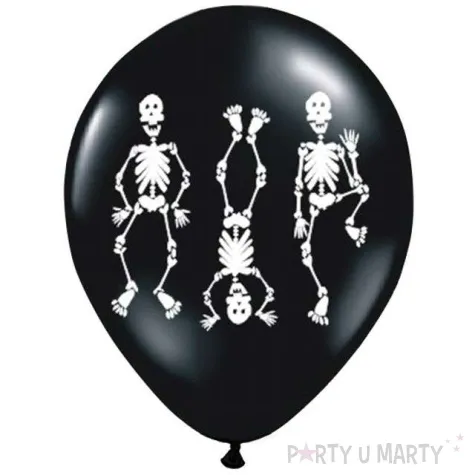 balony 14 kosciotrupy strong pastel black 50 szt