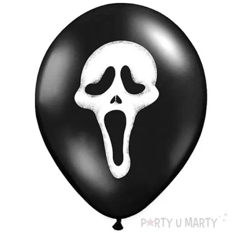 balony 14 krzyk strong pastel black 6 szt