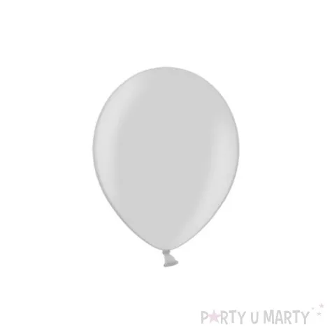 balony 14 metalik silver 100 szt