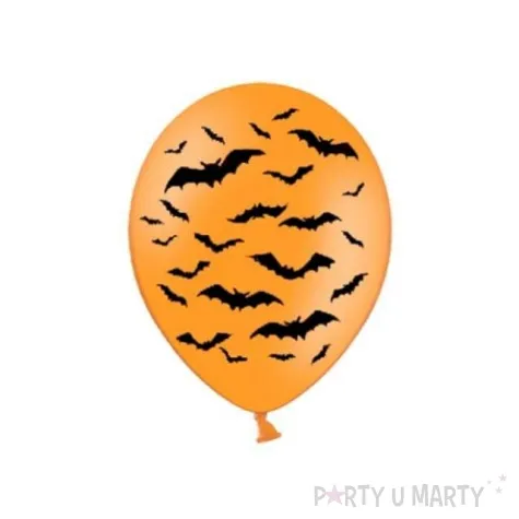 balony 14 nietoperze orange 50 szt