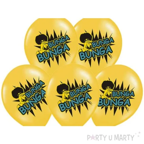 balony 14 pastel b yellow bunga bunga 6 szt