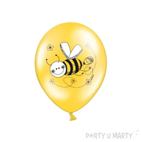 balony 14 pszczolki pastel mix 6 szt