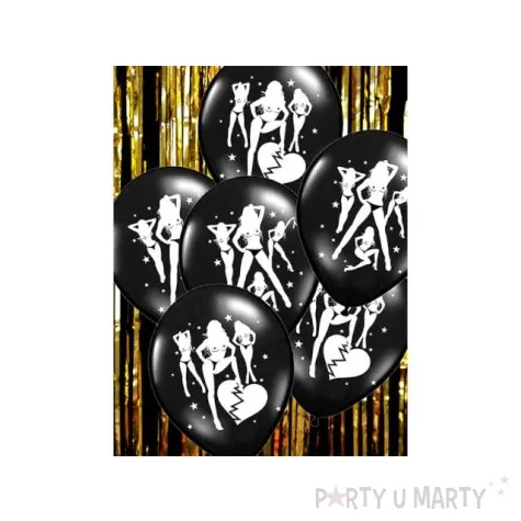 balony 14 seksowne strong pastel black 50 szt