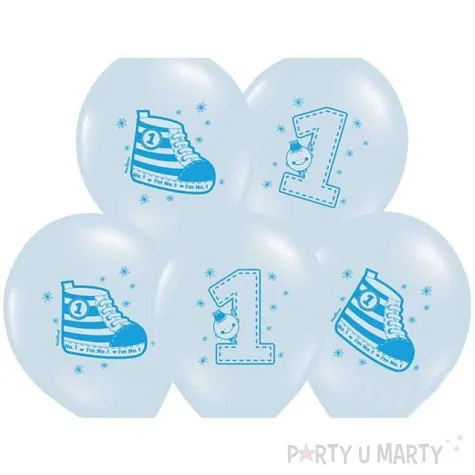 balony 14 trampek 1 strong pastel baby blue 50 szt