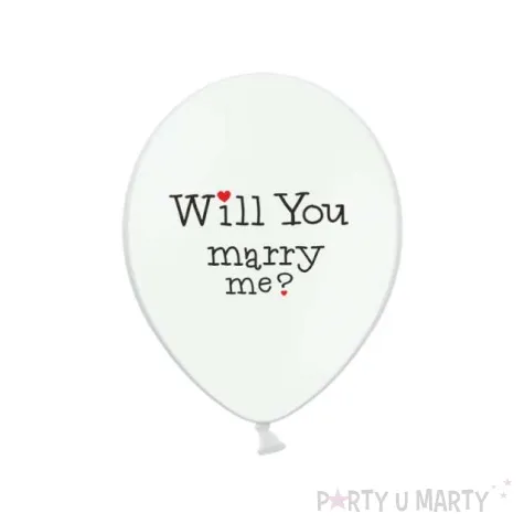 balony 14 will you belbal pastel white 50 szt