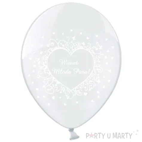 balony 14 wiwat mloda para belbal crystal clear 50 szt