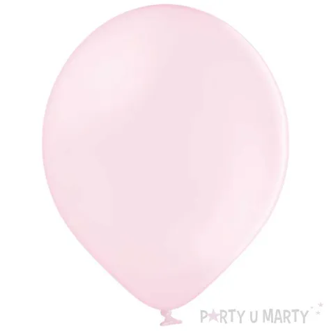 balony 14p pastel rozowy jasny partydeco 12 100 szt