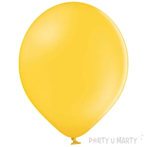 balony 14p pastel zolty partydeco 12 100 szt