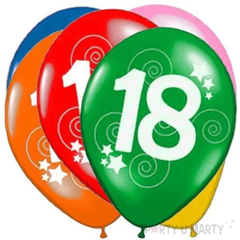 balony 18 pastel mix funny fashion 12 12 szt