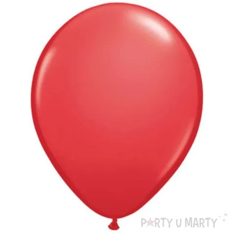 balony 24 pastel qualatex czerwone 5 szt