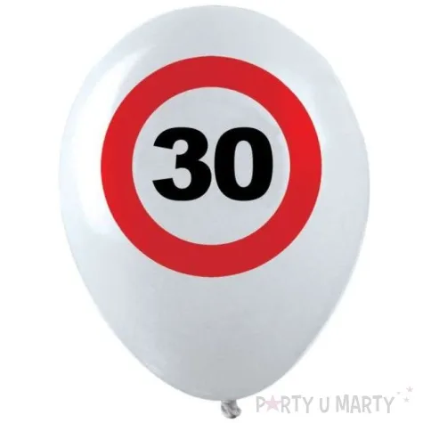 balony 30 traffic birthday pastel mix funny fashion 12 12 szt