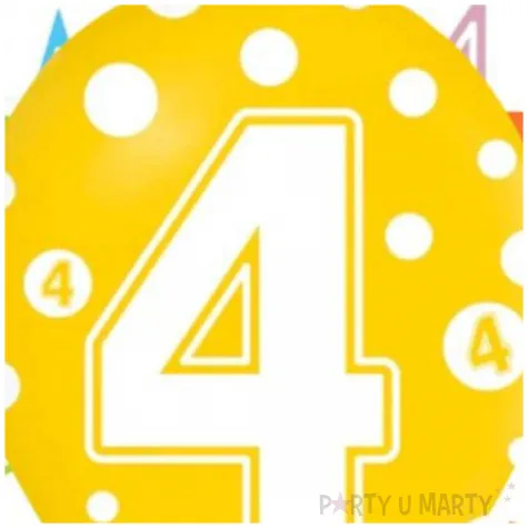 balony 4 latka mix godan 12 5 szt