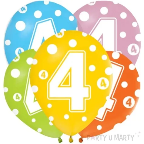 balony 4 latka mix godan 12 5 szt