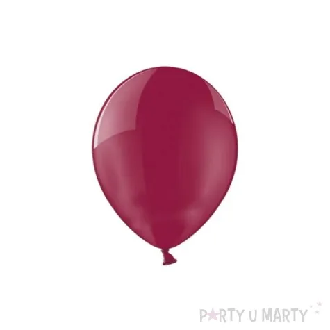 balony 5 crystal belbal burgundy 100 szt