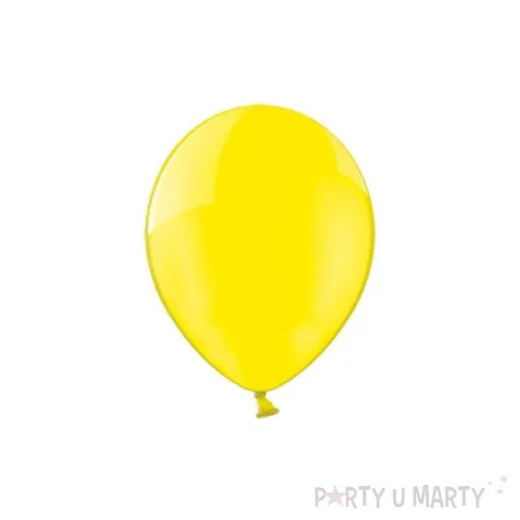 balony 5 crystal belbal yellow 100 szt