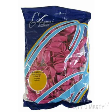 balony 5 metalik gemar fuchsia 100 szt