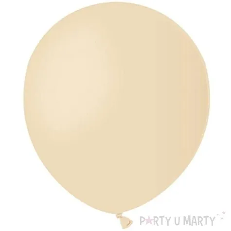 balony 5 pastel gemar ivory 100 szt