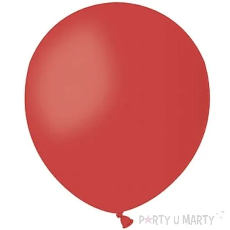 balony 5 pastel gemar red 100 szt