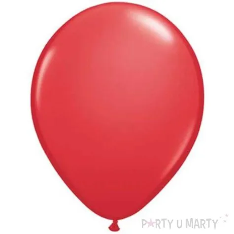 balony 5 pastel qualatex red 100 szt