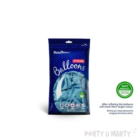 balony 5 pastel strong baby blue 100 szt