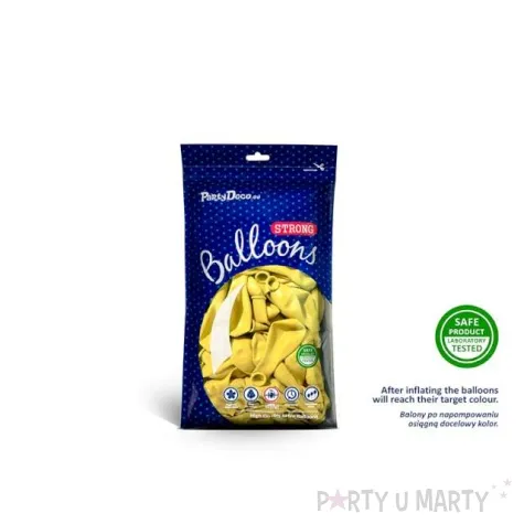 balony 5 pastel strong lemon zest 100 szt