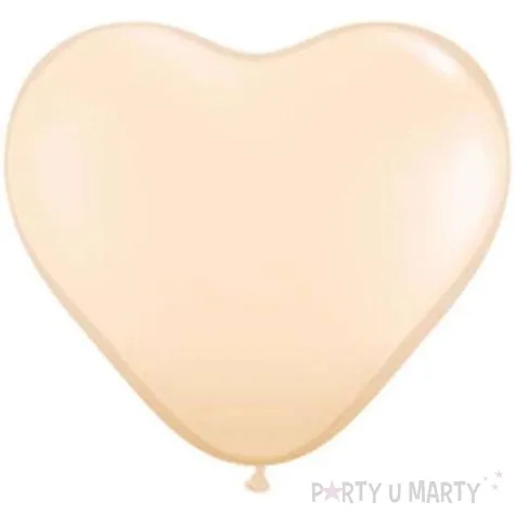 balony 6 serca qualatex pastel cieliste 100 szt