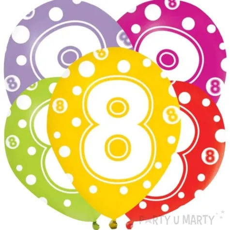 balony 8 lat mix godan 12 5 szt