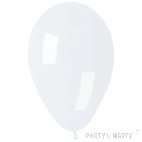 balony 8 pastel gemar biale 100 szt