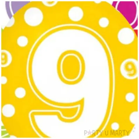 balony 9 lat mix godan 12 5 szt