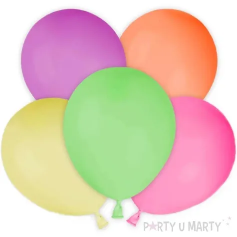 balony af50 fluorescencyjne mix gemar 5 100 szt