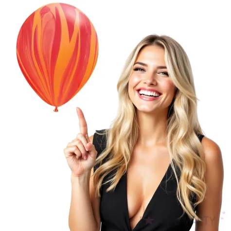 balony agat czerwony pastel qualatex 11 25 szt