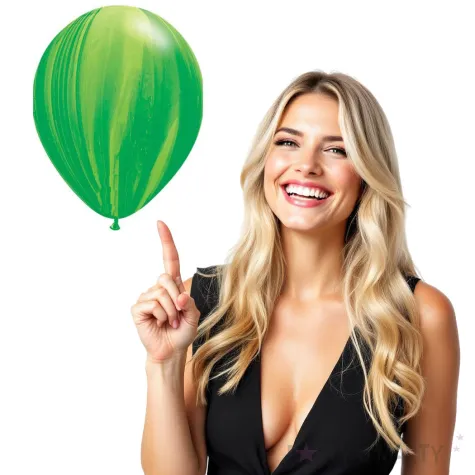 balony agat zielony pastel qualatex 11 25 szt