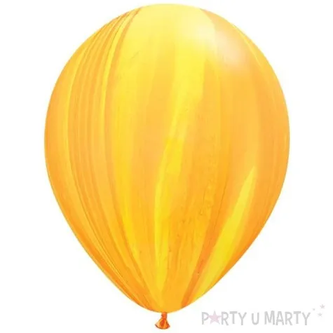 balony agat zolty pastel qualatex 11 25 szt