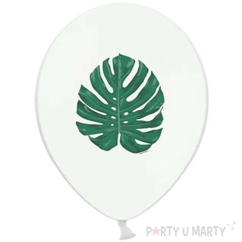 balony aloha liscie pastel biale 12 strong 50 szt