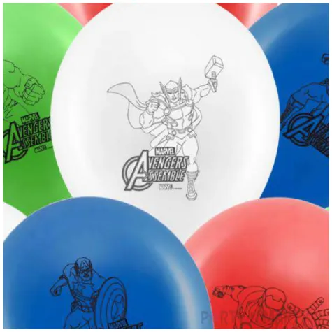 balony avengers infinity stones mix procos 11 8 szt