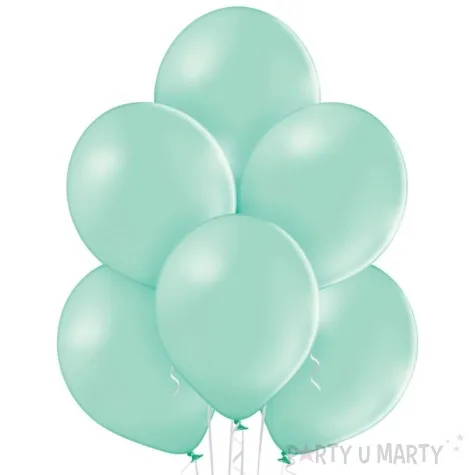 balony b105 pastel mietowy belbal 12 50 szt