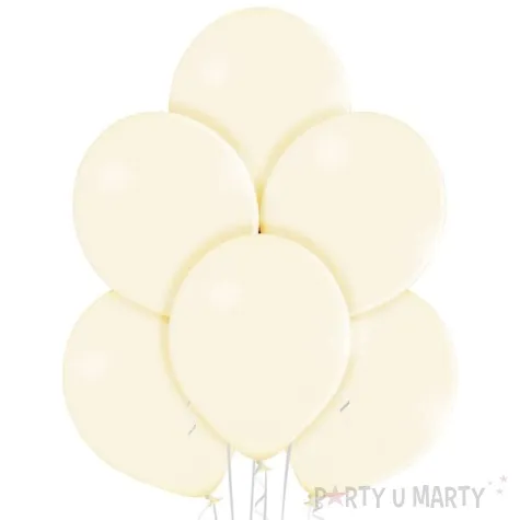 balony b105 pastel waniliowy belbal 12 50 szt