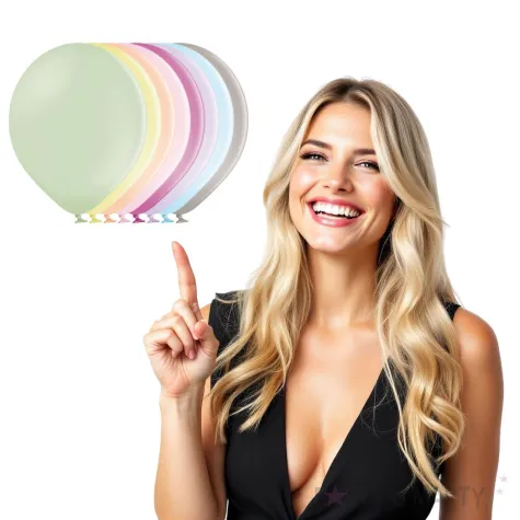 balony b85 macaron mix belbal 10 5 100 szt