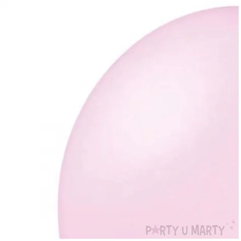 balony b85 metalik rozowy jasny belbal 10 5 100 szt