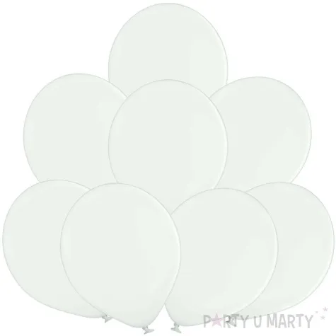 balony b85 pastel bialy belbal 10 5 8 szt