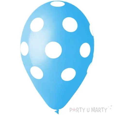 balony beauty and charm grochy niebieski godan 12 50 szt