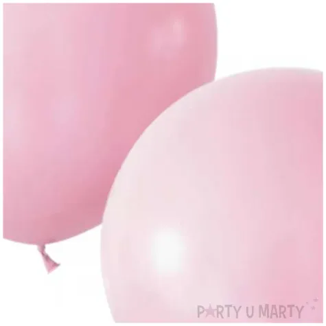 balony beauty and charm makaronowe rozowy godan 24 2 szt