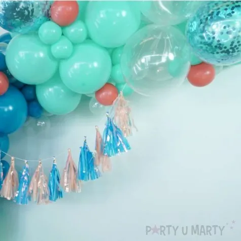 balony beauty and charm makaronowe zielony godan 5 20 szt