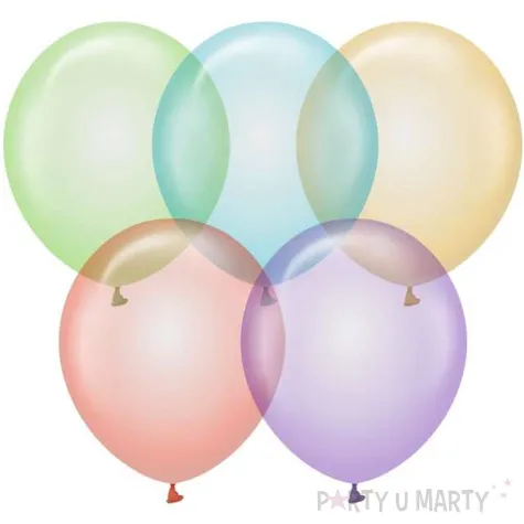 balony beauty and charm mix transparentny godan 12 50 szt