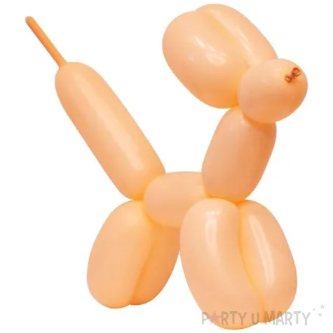 balony beauty and charm modeliny 260 lososiowy pastel godan 50 szt