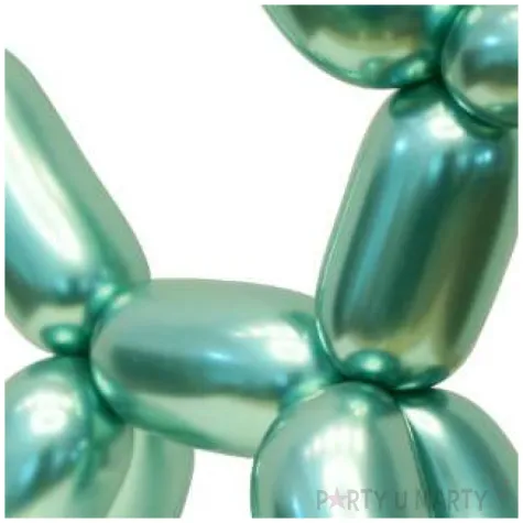 balony beauty and charm modeliny 260 zielony platynowy godan 50 szt