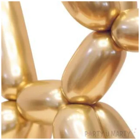 balony beauty and charm modeliny 260 zloty platynowy godan 50 szt