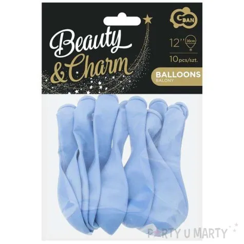 balony beauty and charm niebieskie godan 12 10 szt